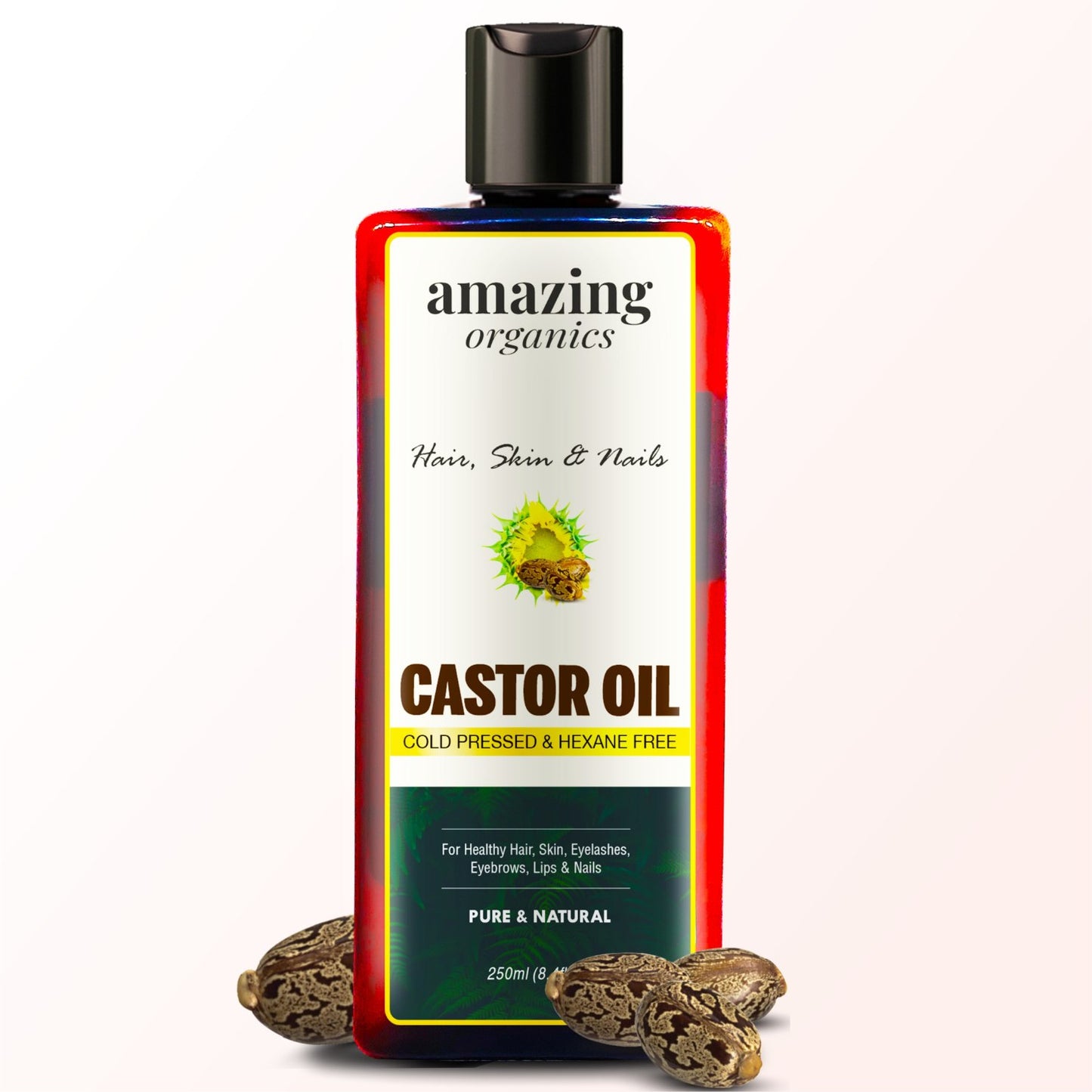 Castor Oil for Hair, Skin & Nails