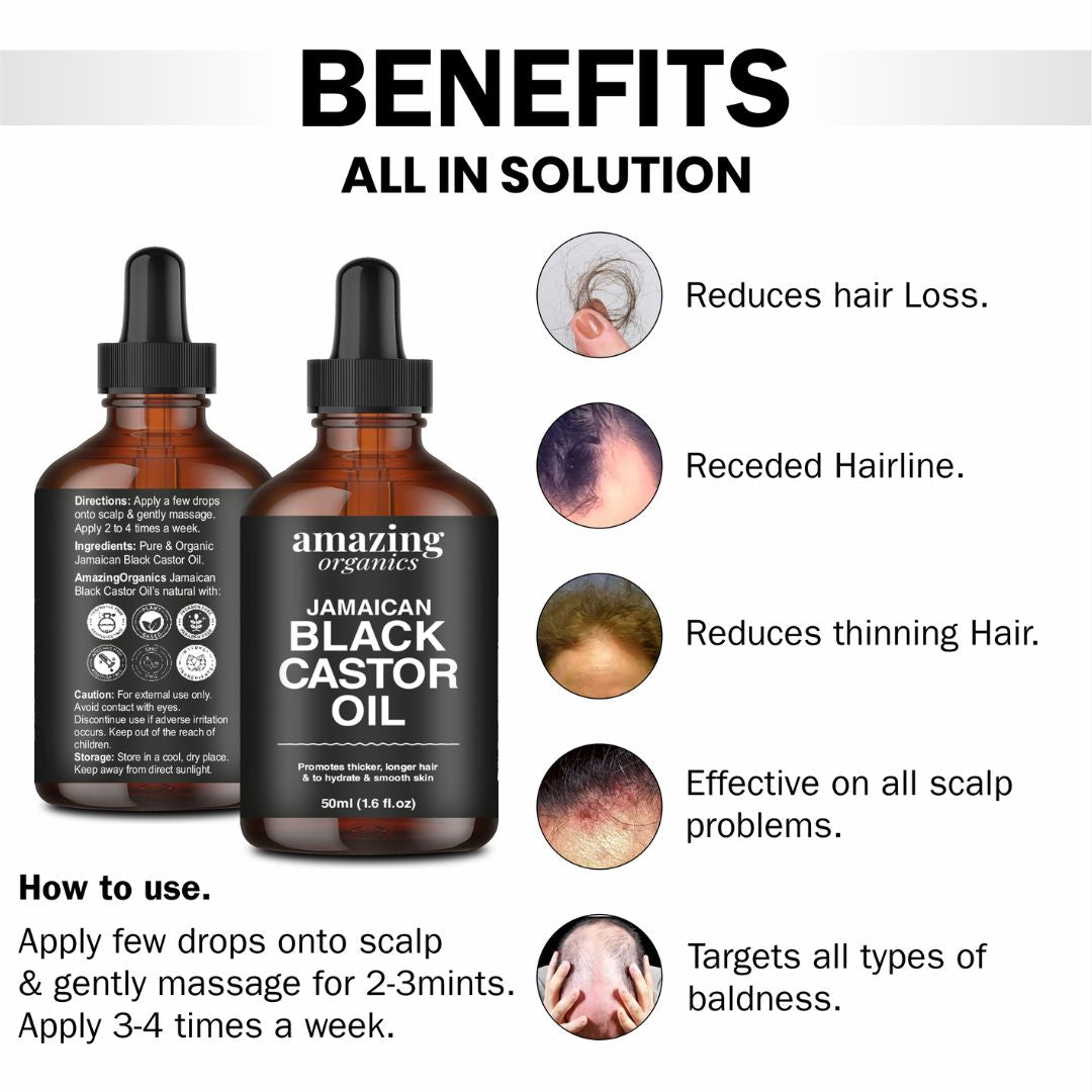 Jamaican Black Castor Oil for Hair Growth