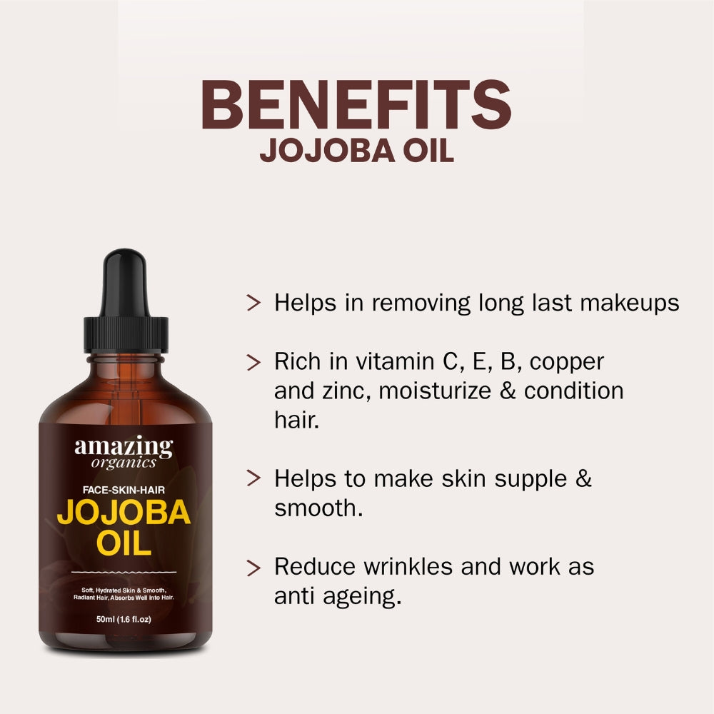 Jojoba Oil for SKIN - HAIR