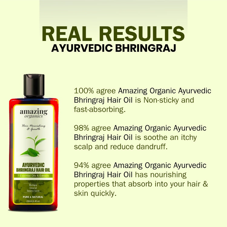 Pure Bhringraj Oil for Hair Growth