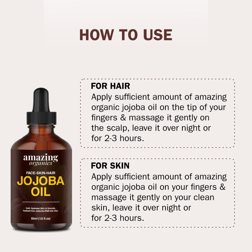Jojoba Oil for SKIN - HAIR