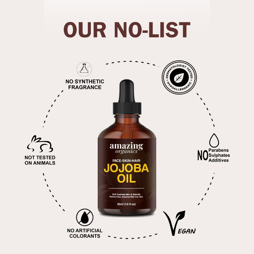 Jojoba Oil for SKIN - HAIR