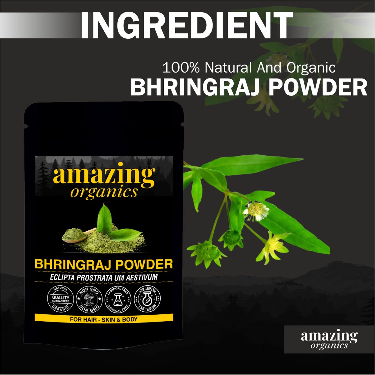 Pure Bhringraj Powder