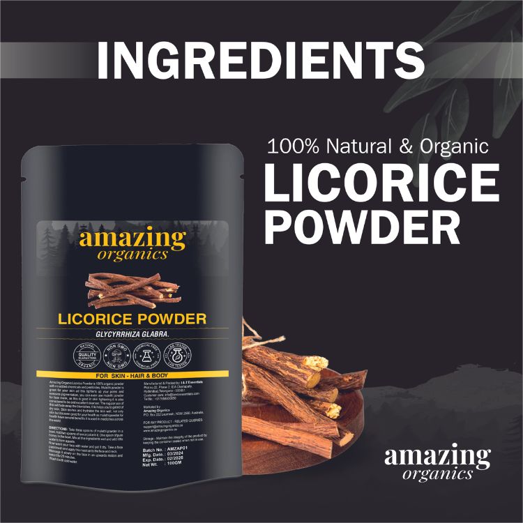Licorice Powder for Skincare & Haircare