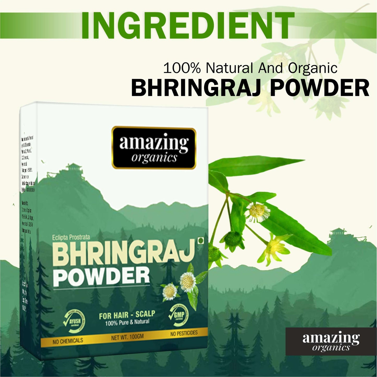Pure Bhringraj Powder