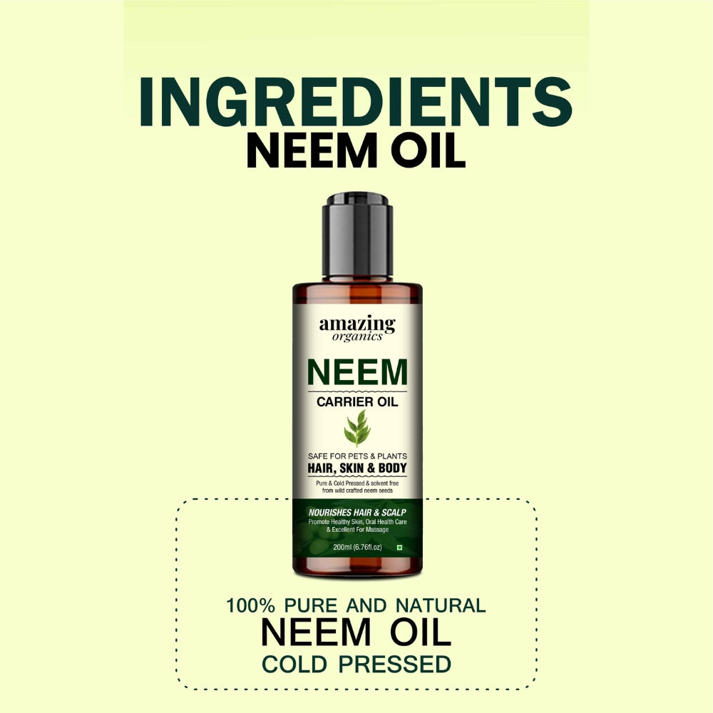 Neem Oil - Organics Cold Pressed 100ml