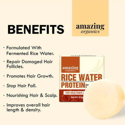 Rice Water Bar - For Hair Growth