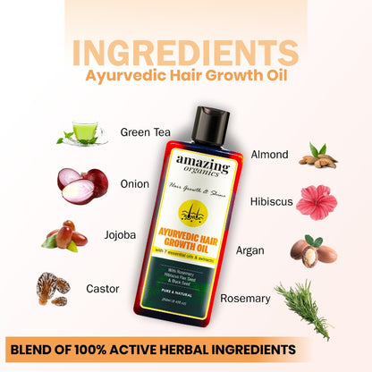 Amazing Organics Ayurvedic Hair Oil