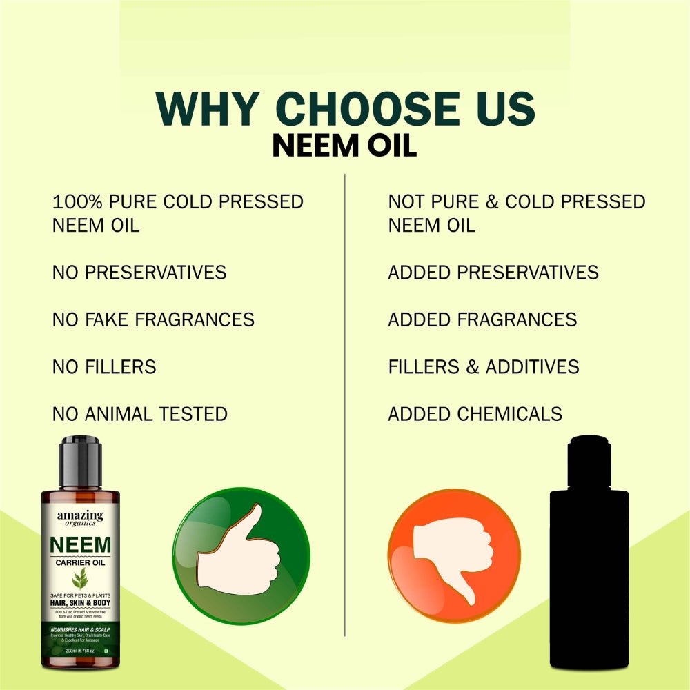 Neem Oil - Organics Cold Pressed 100ml