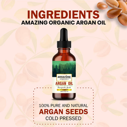 Argan Oil Pure & Organic for Hair & Skin