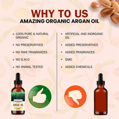 Argan Oil Pure & Organic for Hair & Skin