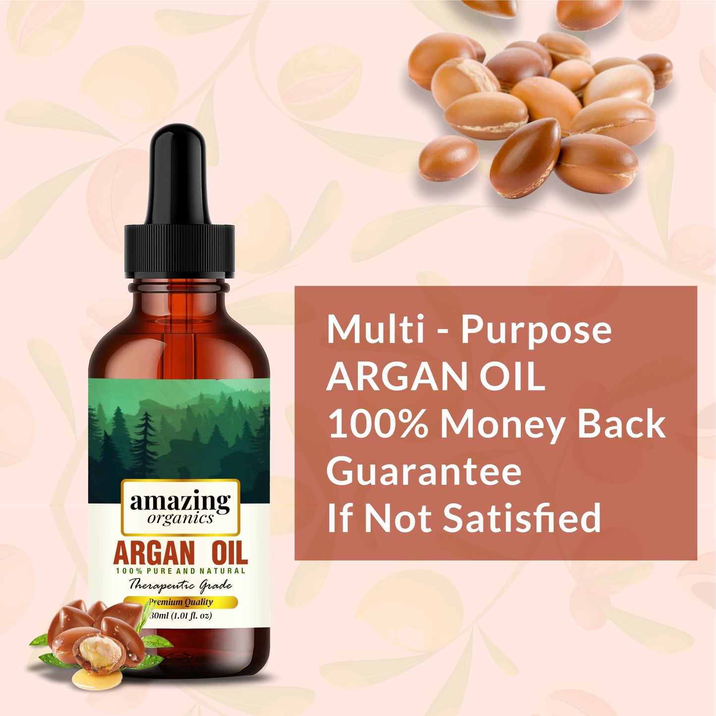 Argan Oil Pure & Organic for Hair & Skin